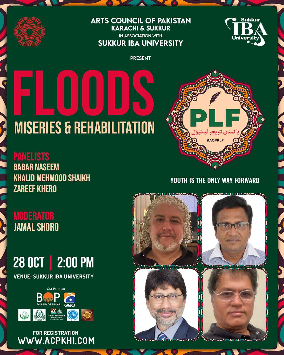 Floods Miseries & Rehabilitation